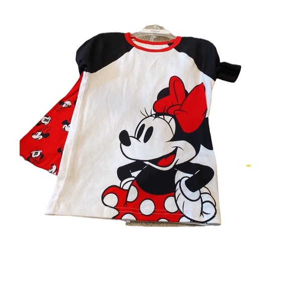 Disney Minnie Mouse 2 piece Pajama Set NWT - Picture 3 of 10